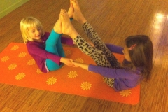 Kids Yoga Partner Boat